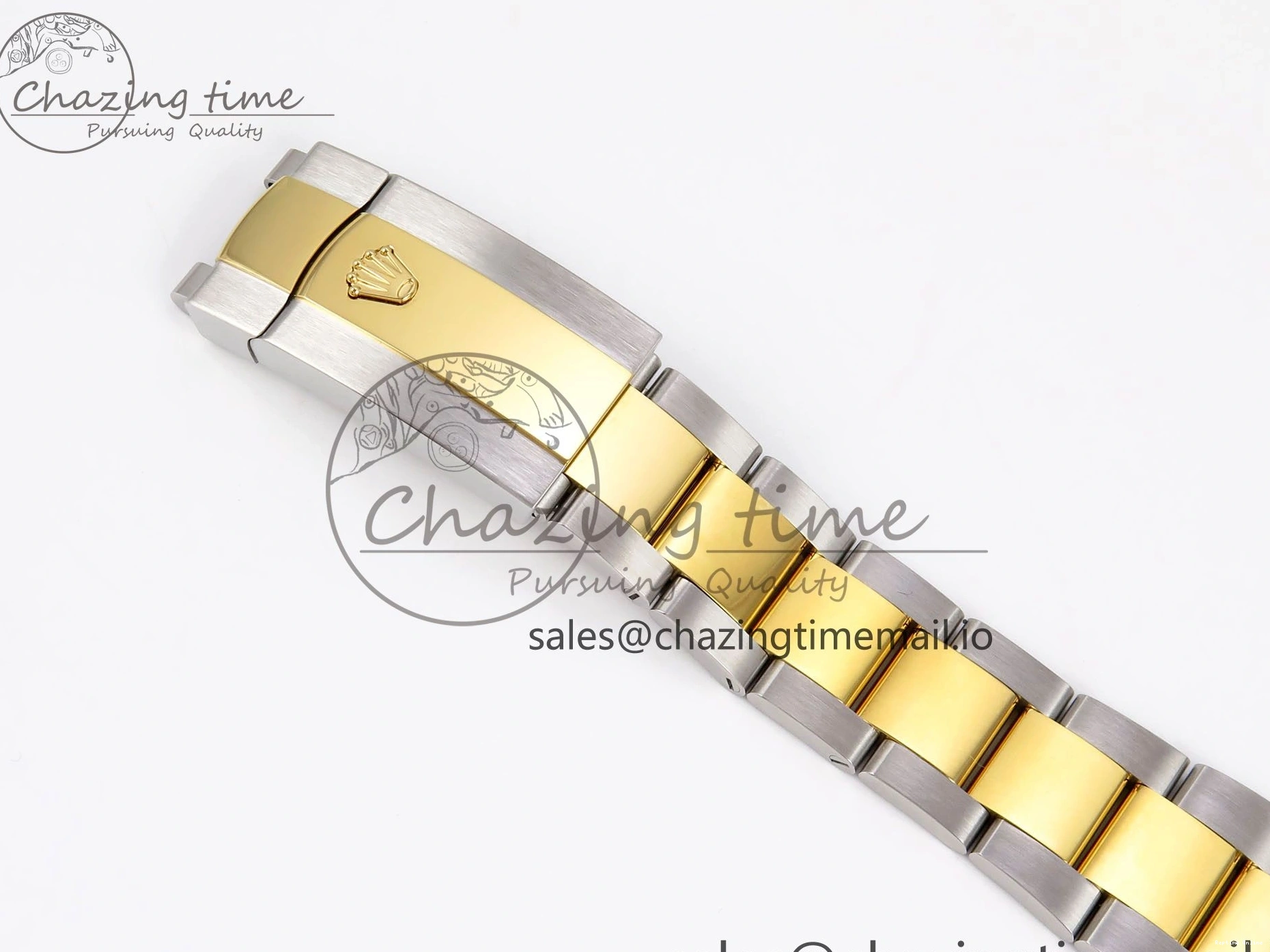 0117 DateJust 41 SS YG ARF 1:1 Best Edition 904L Steel White MOP Dial on Oyster Bracelet SH Sporty 1257